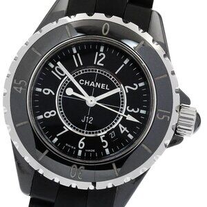 CHANEL J12 H0681 Black ceramic date black Dial Quartz Ladies Watch_887076